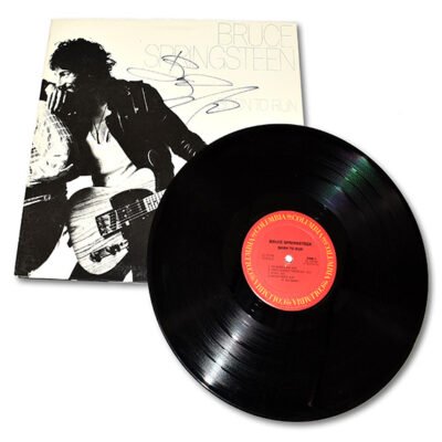 Bruce  Springsteen Autographed  1975 