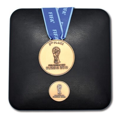 2018 FIFA World Cup Third Place Bronze Medal  Awarded to Belgium National Team